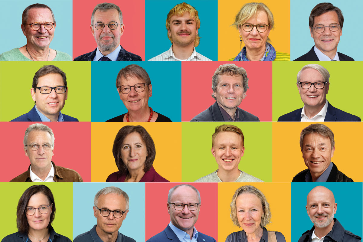 Fotocollage Mitglieder des Nationalen Begleitgremiums Fotocollage Mitglieder des Nationalen Begleitgremiums